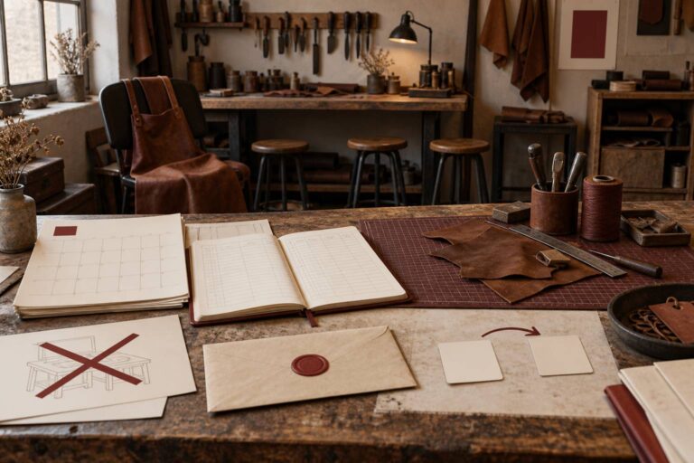 Annuler un atelier de maroquinerie : les conditions courantes