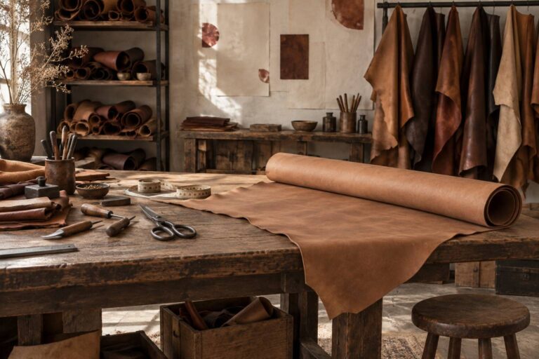 Quel cuir choisir pour un premier sac cousu main