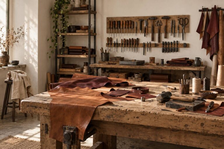 Comment s&rsquo;habiller pour un atelier de maroquinerie